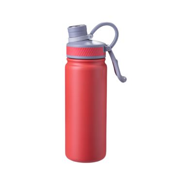 Fľaša z nehrdzavejúcej ocele 650 ml červená matná - to Go - 596500