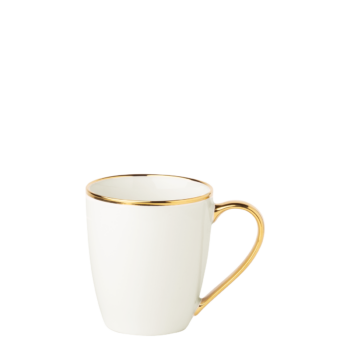 Hrnček so zlatým lemom 360 ml set 2 ks – Flow - 492545