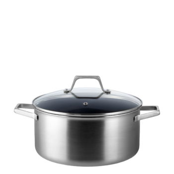 Hrniec so sklenenou pokrievkou Ø 24 cm H: 11.5 cm -  Sirius Terra Multi-layer Lunasol - 601212