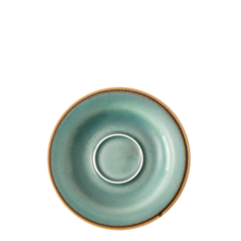 Kávová podšálka 15,5 cm - Gaya Sand tyrkysová - 451968