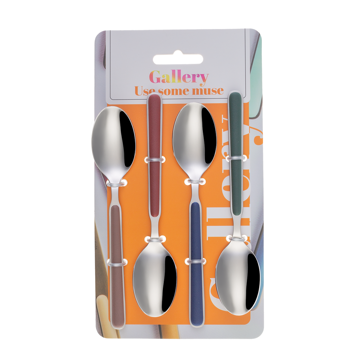 Kávové lyžičky set 4 ks – Gallery RGB Mix - 133963 Kávové lyžičky set 4 ks – Gallery RGB Mix - 133963