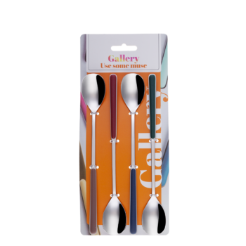 Limo/latte lyžičky set 4 ks - Gallery RGB mix - 133961