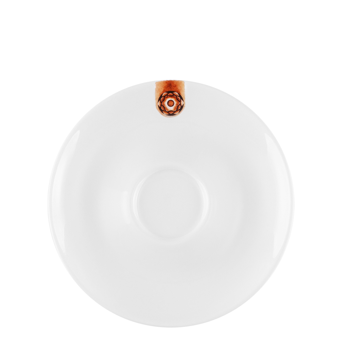 Mocca podšálka s hnedým ornamentom 12,5 cm – Gaya RGB - 451860 Mocca podšálka s hnedým ornamentom 12,5 cm – Gaya RGB - 451860