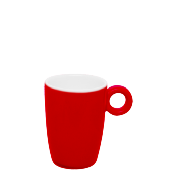 Mokka šálka vysoká červená 80 ml - RGB - 451476