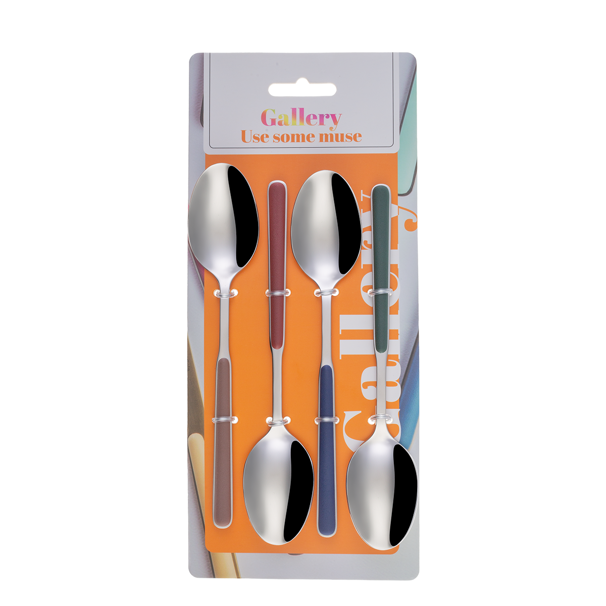 Müsli/Dezertná lyžička set 4 ks – RGB mix - 133965 Müsli/Dezertná lyžička set 4 ks – RGB mix - 133965