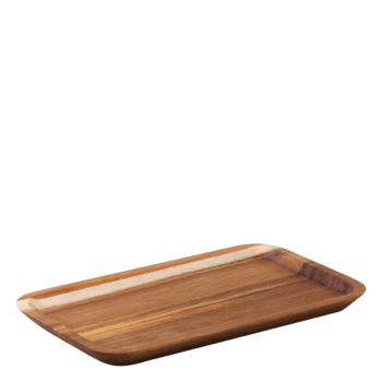 Podnos obdĺžnik veľký Agát 30 x 17,5 cm - FLOW Wooden - 593704