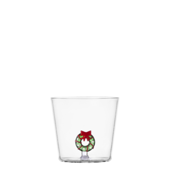 Pohár s motívom vianočného venca - Ichendorf - 983131