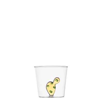 Pohár so žltým kaktusom 350 ml - 983065