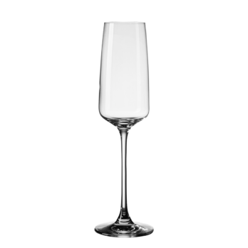 Poháre na šampanské 250 ml set 4 ks - 21st Glas Lunasol META Glass - 322164