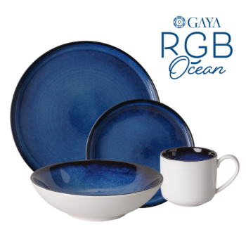Porcelánový set 16 ks - Gaya RGB Ocean Lunasol - w0029