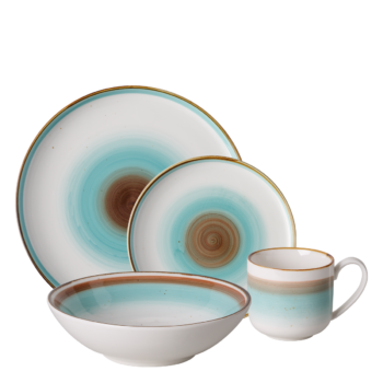 Porcelánový set 16 ks - Gaya RGB Rustico Lunasol - w0027