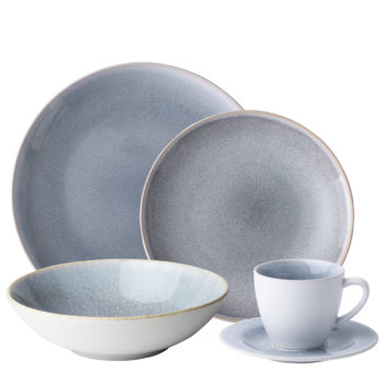 Porcelánový set 20 ks - Gaya Atelier Glacial Ice Lunasol - W0107