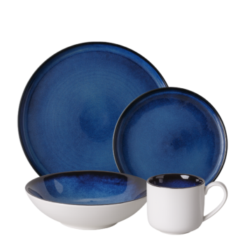 Porcelánový set 24 ks - Gaya RGB Ocean Lunasol - 452108