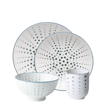 Porcelánový set 24 ks – Gaya Elements Earth - W0095