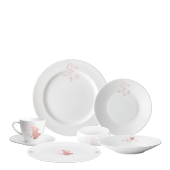 Porcelánový set 25 ks - Premium Platinum Line Easter - 490037