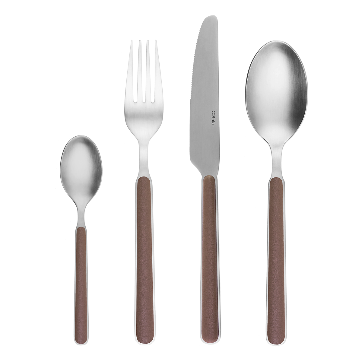 Príborový set 16 ks – Gallery taupe matný - 133974 Príborový set 16 ks – Gallery taupe matný - 133974