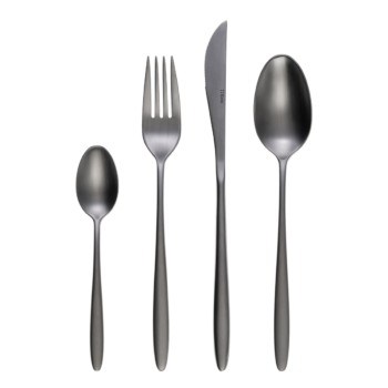 Príborový set 16 ks – Vivo PVD Light Grey matný - 140303