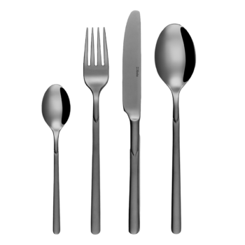 Príborový set 20 ks - Kanton PVD svetlosivý lesklý - W0122