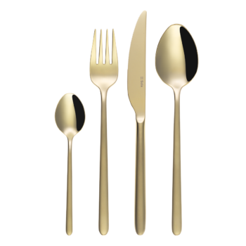 Príborový set 20 ks - Sao Paulo PVD Champagne - W0123