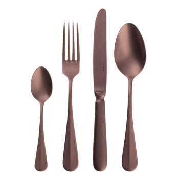 Príborový set 24 ks - Baguette Vintage PVD Kupfer Stone Wash - 123322