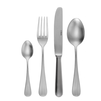 Príborový set 24 ks dezertný s dlhou čepeľou – Baguette matný - 100654
