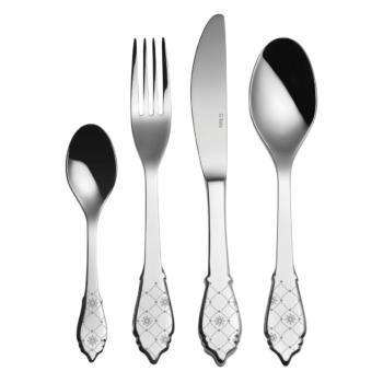 Príborový set 24 ks s vianočným laserom - Duke - 119919