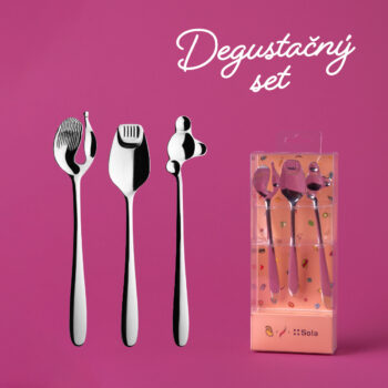 Príborový set degustačný 3 ks - Alpha - 116538