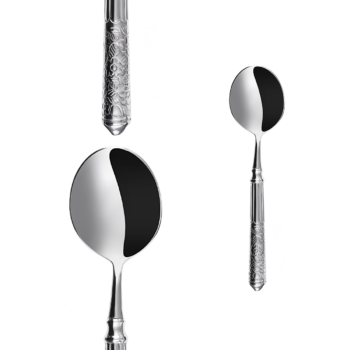 Raňajková-/Bouillon lyžica - San Remo lesklý - 115116