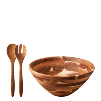 Šalátový set 3 ks - FLOW Wooden - W0100