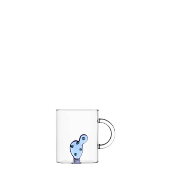 Šálka s modrým kaktusom 350 ml - 983070