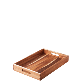 Servírovací podnos Agát 45,7 x 30,5 x 6,3 cm - FLOW Wooden - 593715