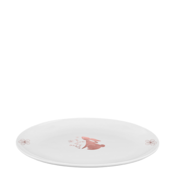 Servírovací tanier oválny Bunny 26 cm - Premium Platinum Line Easter - 490036
