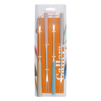 Set vidličiek na mäsové fondue 4ks - Gallery pastel mix - 133958