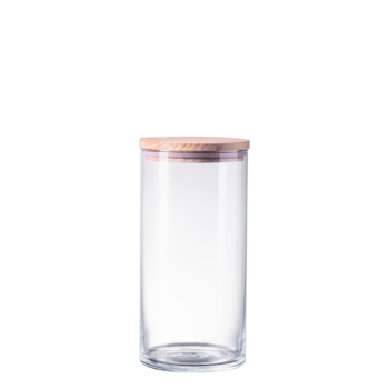 Sklenená nádoba s vekom 1,88 l -  Basic Kitchen - 593761
