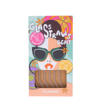 Slamka na pitie ohnutá sada 6 ks. - 322027