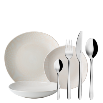 Štartovací set riadu 51 ks – Elements North organic structure - W0181