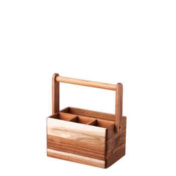 Stojan na príbor Agát 22,6 x 14,2 x 24,8 cm - FLOW Wooden - 593709