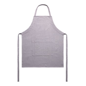 Svetlosivá bavlnená zástera 70 x 85 cm – Basic Ambiente - 596418