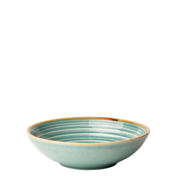 Tanier hlboký Spiral Sand tyrkysový 19,5 cm – Gaya - 451957