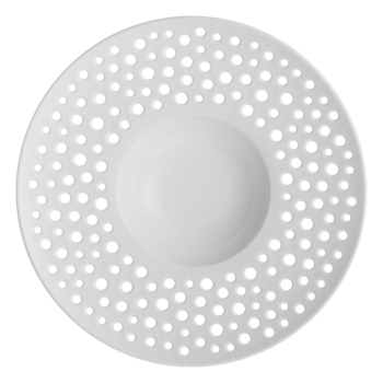 Tanier hlboký perforovaný 23,5 cm - Flow - 491170
