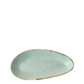 Tanier oválny Sand tyrkysový 25 cm – Gaya - 451962