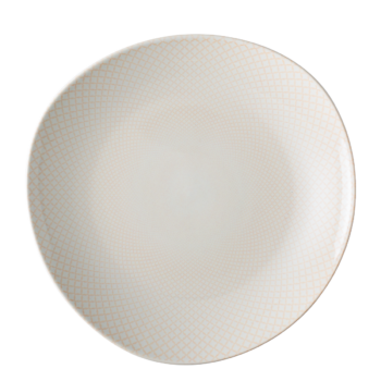 Tanier plytký Coupe 27,5 cm set 4 ks - Elements North Organic Structure - 492547