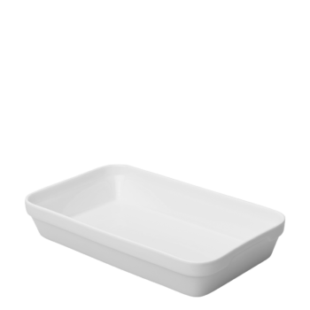 Zapekacia misa hranatá 28 x 17 x 5 cm - Tosca biela - 492051