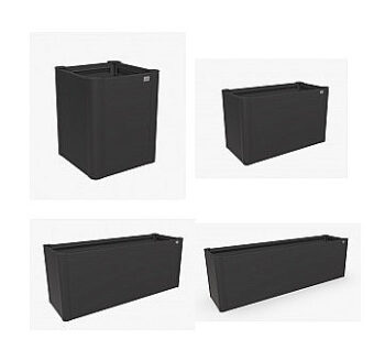 Biohort Hrantík Belvedere MIDI 61 cm (tmavo šedá metalíza) 102 cm (3 krabice)