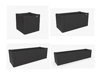 Biohort Hrantík Belvedere MINI 45 cm (tmavo šedá metalíza) 102 cm (3 krabice)