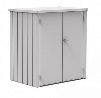 Biohort Skrinka na terasu BIOHORT Romeo L 132 x 87 x 140 (strieborná metalíza) L (3 krabice)