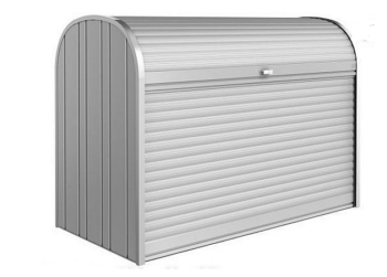 Biohort Viacúčelový roletový box BIOHORT StoreMax veľ. 190 190 x 97 x 136 (strieborná metalíza)