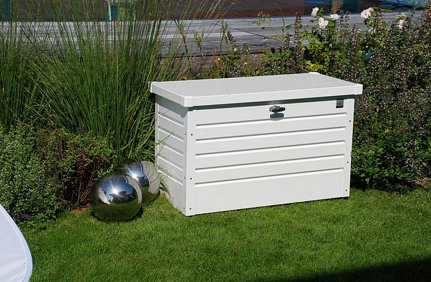 Biohort Vonkajší úložný box FreizeitBox 201 x 79 x 83 (biela) Biohort Vonkajší úložný box FreizeitBox 201 x 79 x 83 (biela)