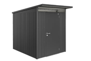 Biohort Záhradný domček BIOHORT Avantgarde A2 180 × 220 cm (tmavo šedá metalíza)