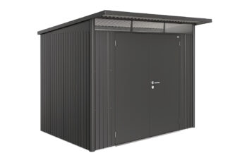 Biohort Záhradný domček BIOHORT Avantgarde A5 duo 260 × 180 cm (tmavo šedá metalíza)